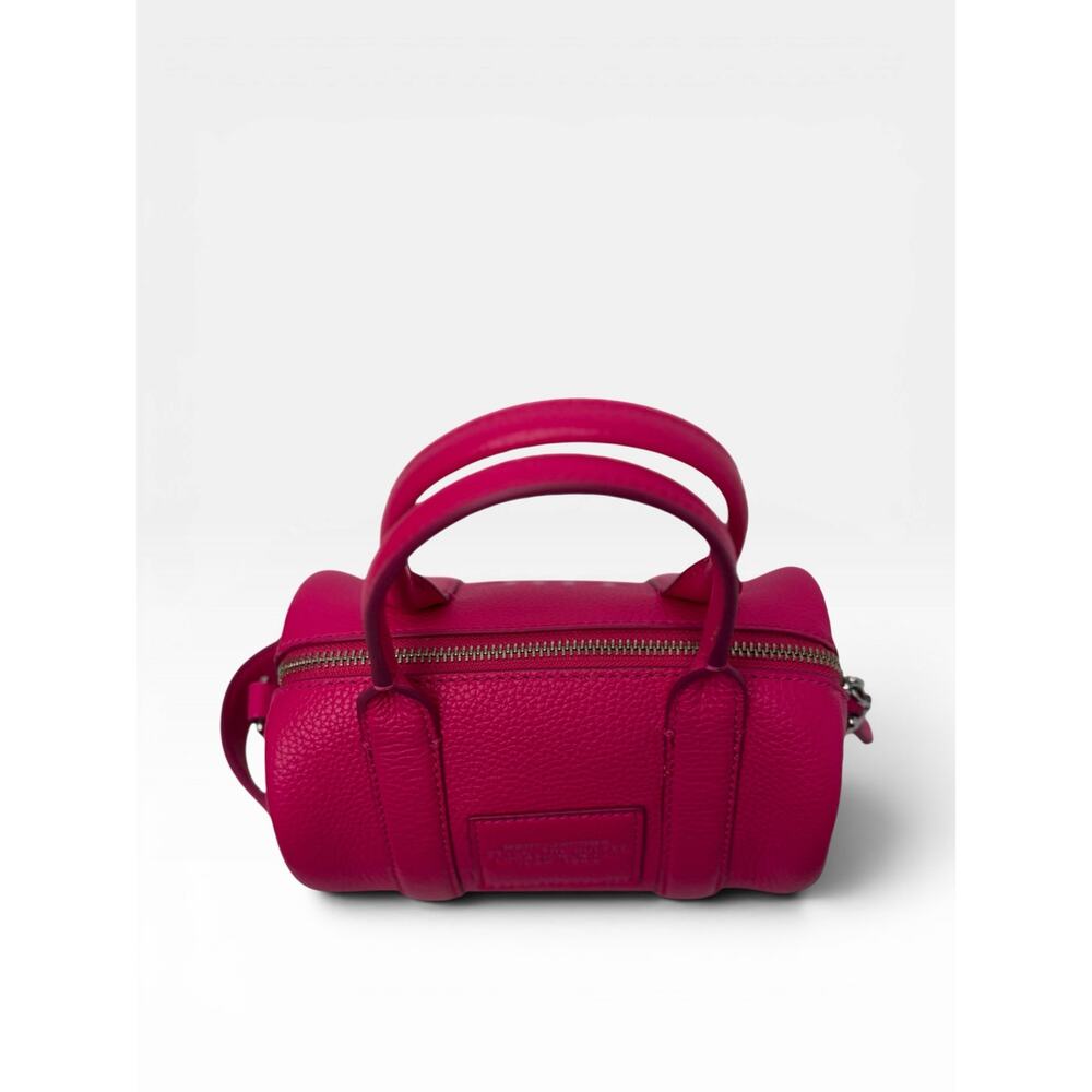 MARC JACOBS The Duffle Mini Leather Bag โ Hot Pink - Picture 10 of 11